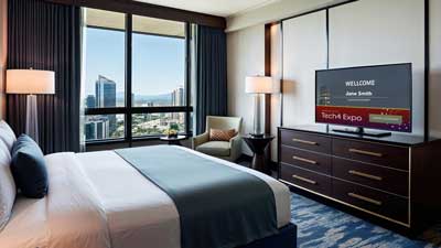 Hotel digital signage