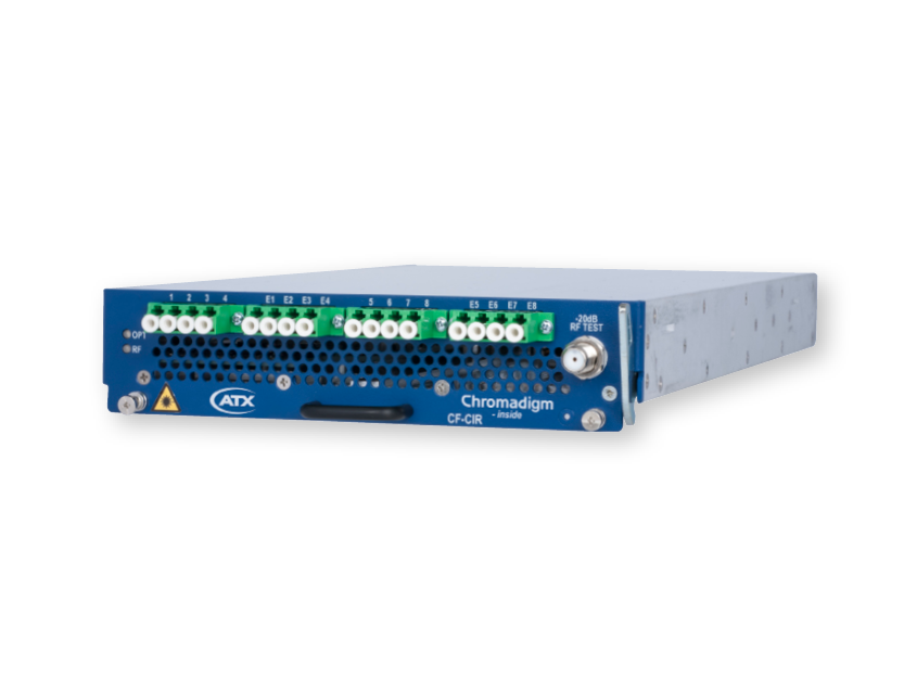 CF-CIR, Chromadigm Integrated RFoG TX