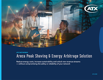 Cover Areca Standby Power Solutions for OLT Cabinets - Solution Brief Cover