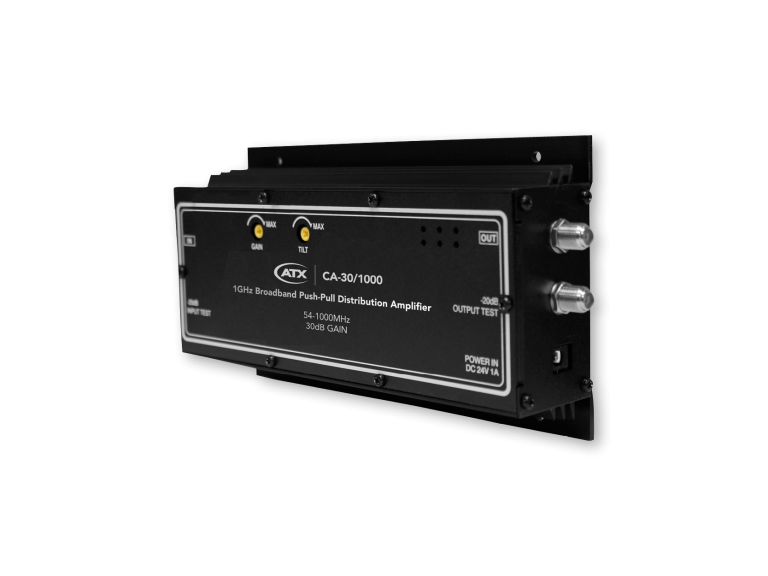 CA-30/1000: 1GHz Broadband Push-Pull Distribution Amplifier