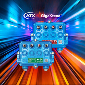 GigaXtend XS Series 2GHz Extended Spectrum Taps with Drop Power