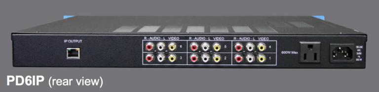 PD6IP: 6-Channel MPEG-2 IP Encoder