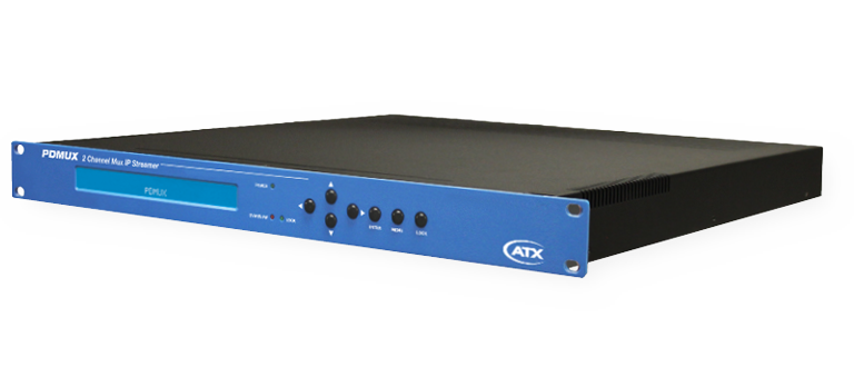PDMUX: 2 Channel Mux IP Streamer