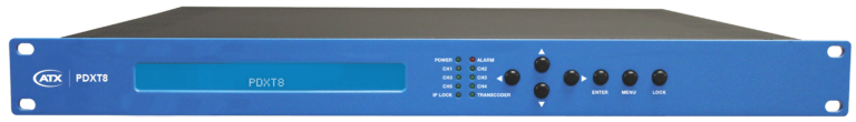 PDXT8: IP Transcoder (4 HD / 8 SD)