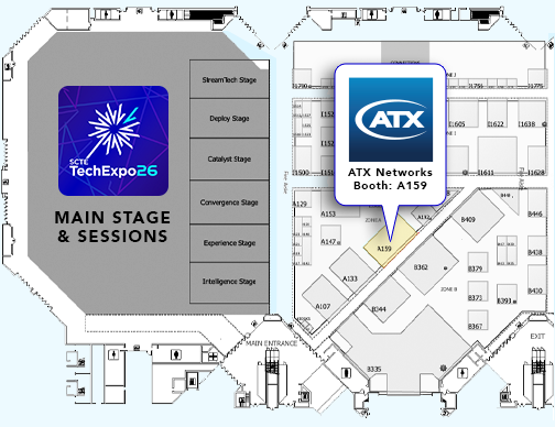 SCTE TechExpo26 Map