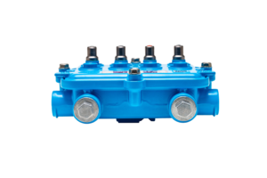 GigaXtend XS Series 2GHz Extended Spectrum Taps with Drop Power (XST-24D-23 bottom profile shown)