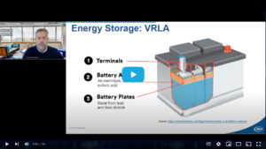 Video screen from webinar