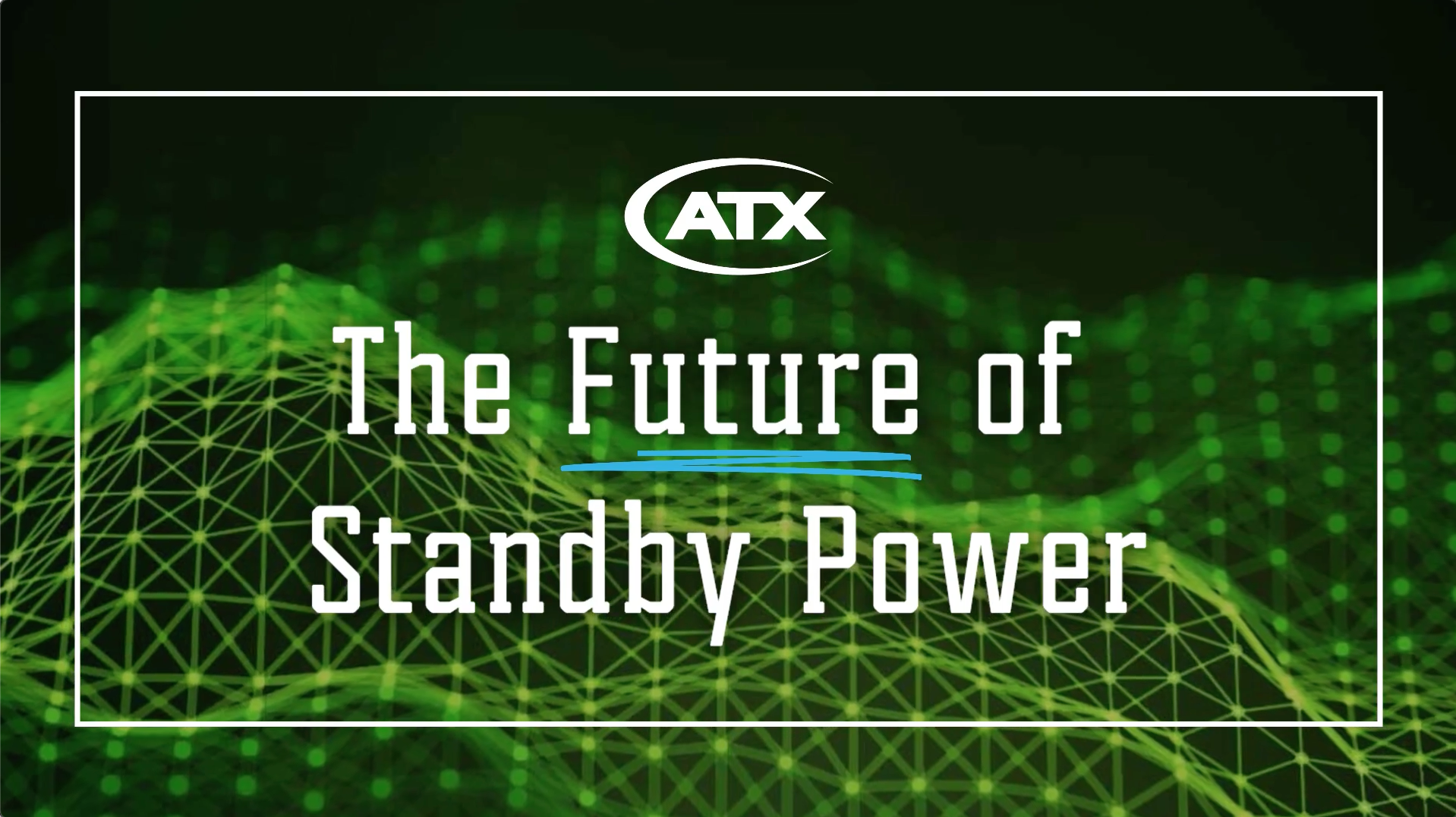 The Future of Standby Power